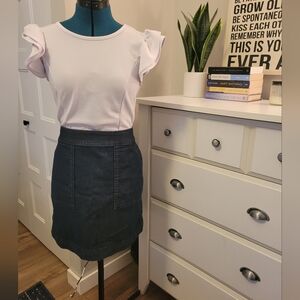 Loft Denim Skirt